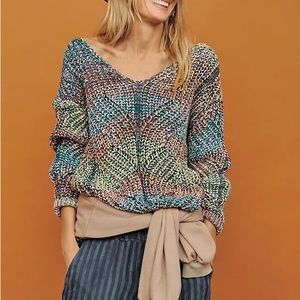 Anthropologie Chroma Sweater